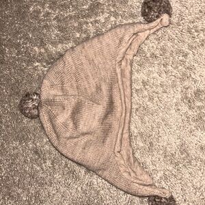 H&M Light Brown Knit Beanie